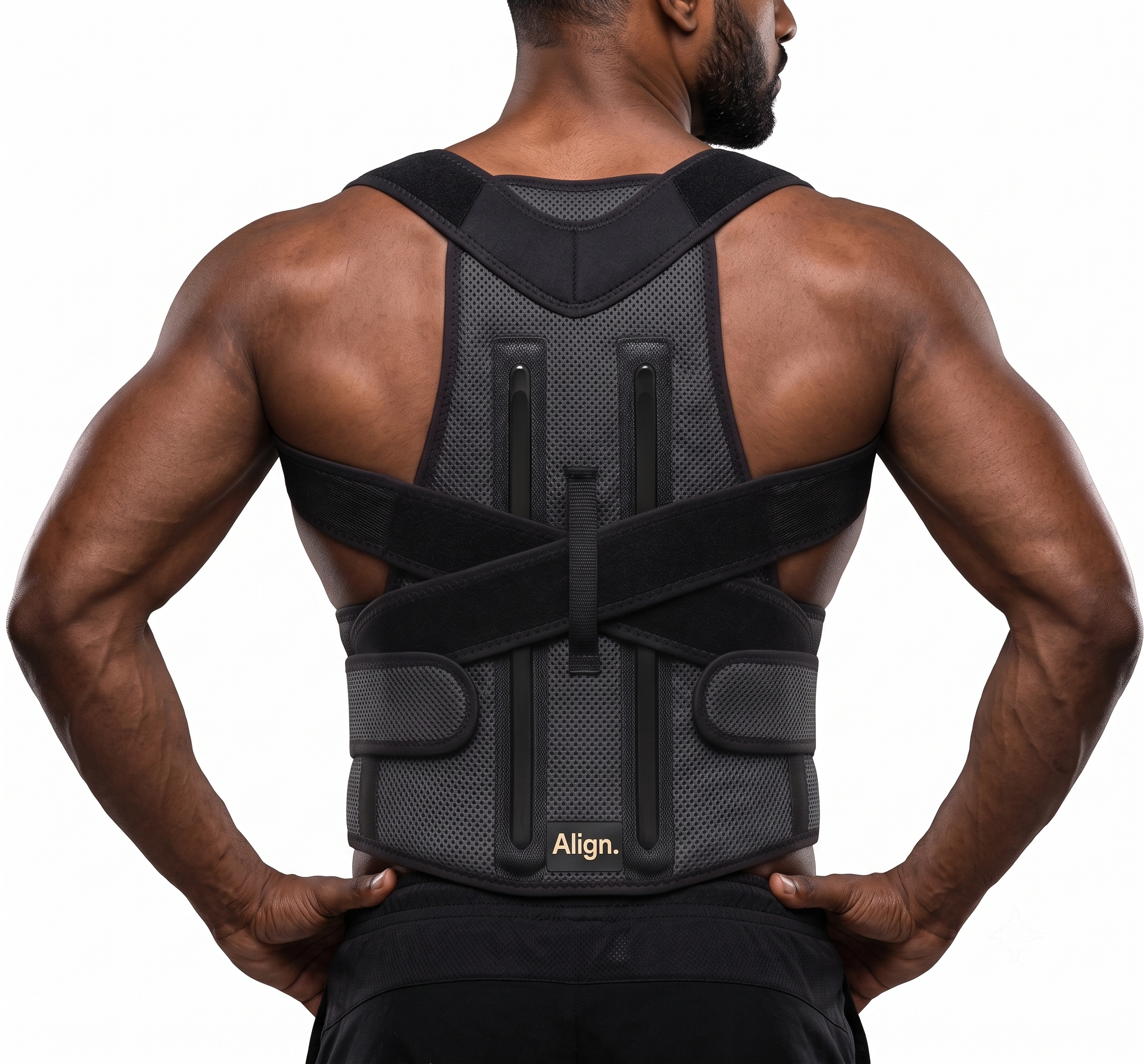 Cult Posture Corrector Unisex Black
